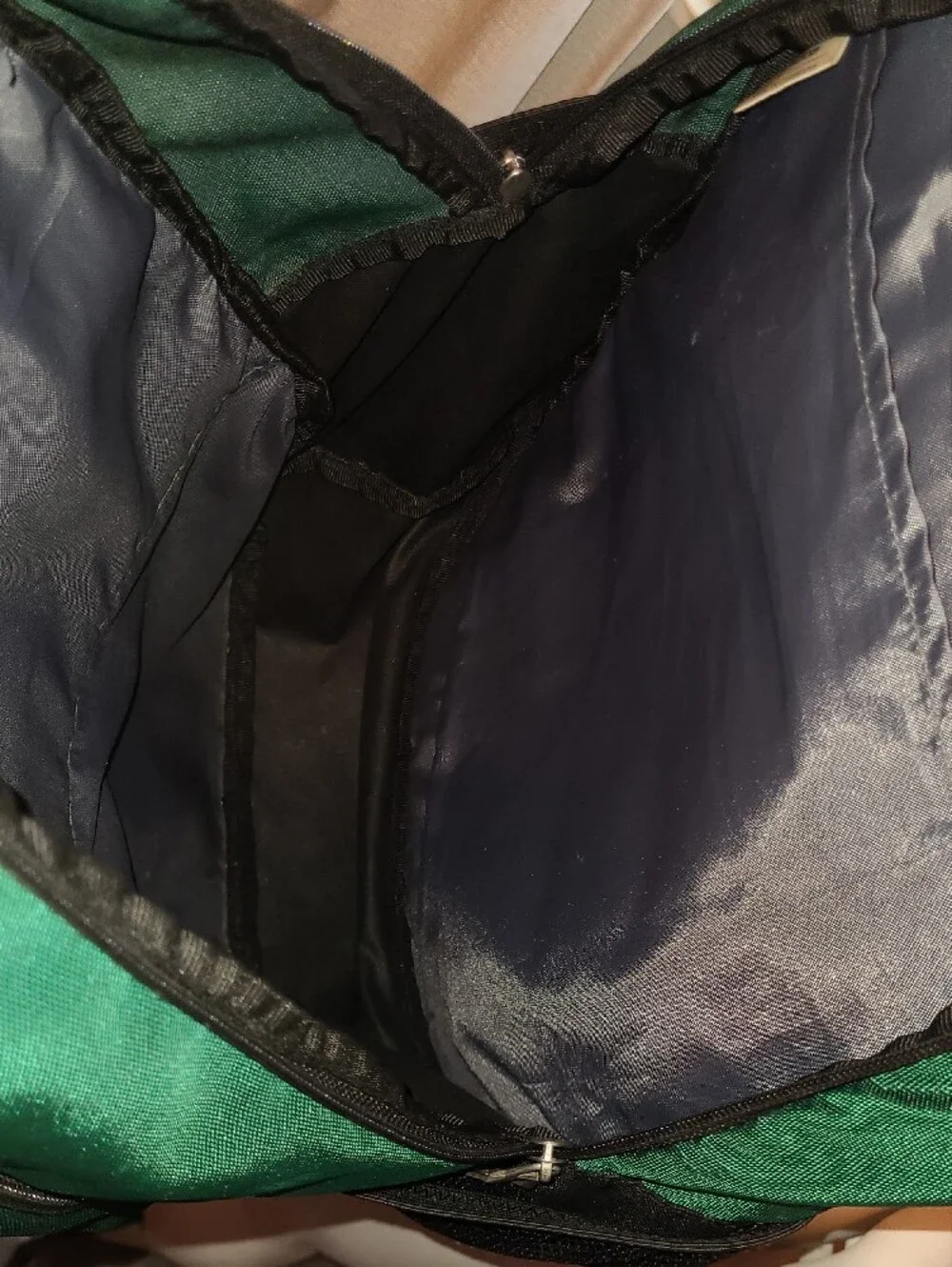 adidas Green and Black Multi-Compartment Backpack